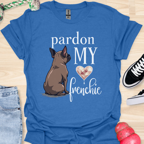Pardon my frenchie - V3 - Brown Shy Innocent T-Shirt